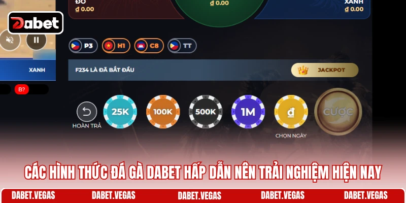 Đá Gà DABET 4 Các hình thức đá gà DABET hấp dẫn nên trải nghiệm hiện nay